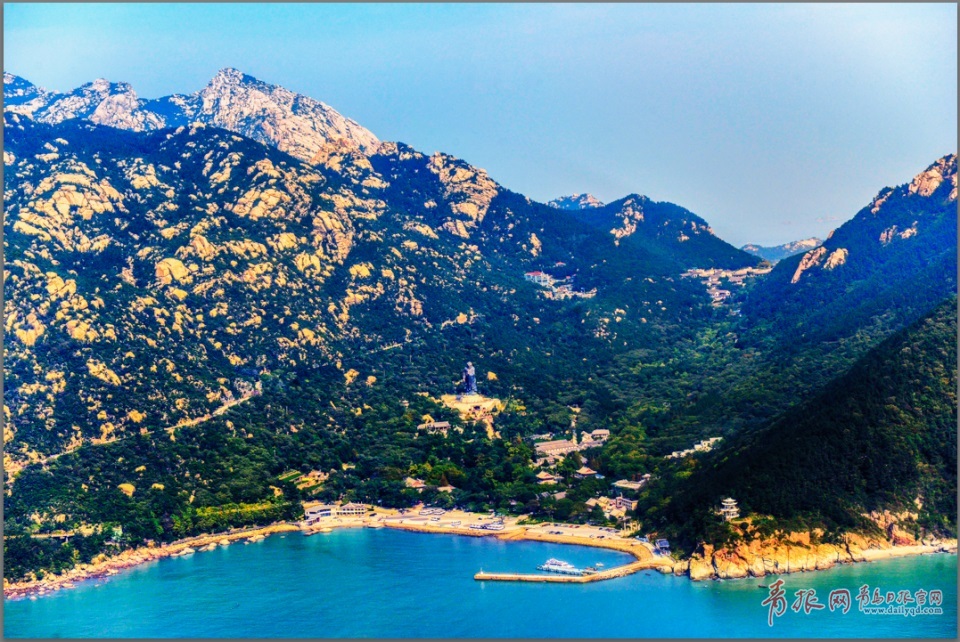 崂山头,崂山海岸线最东端,似巨鳌入海.