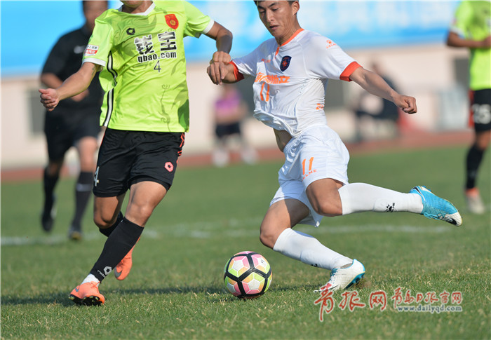 全运会男足城市组资格赛首回合中能1比0获胜