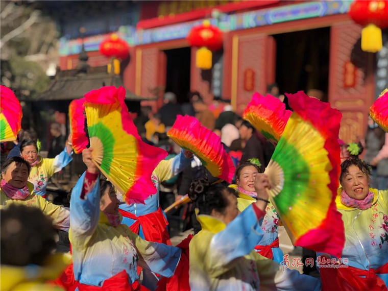 喜庆热闹华严寺庙会开幕旺福游受热捧