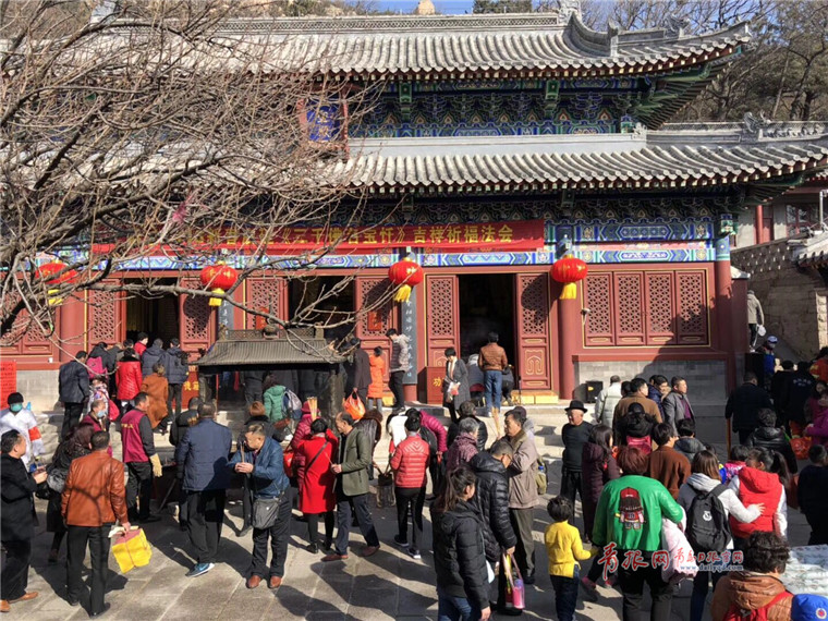 喜庆热闹华严寺庙会开幕旺福游受热捧