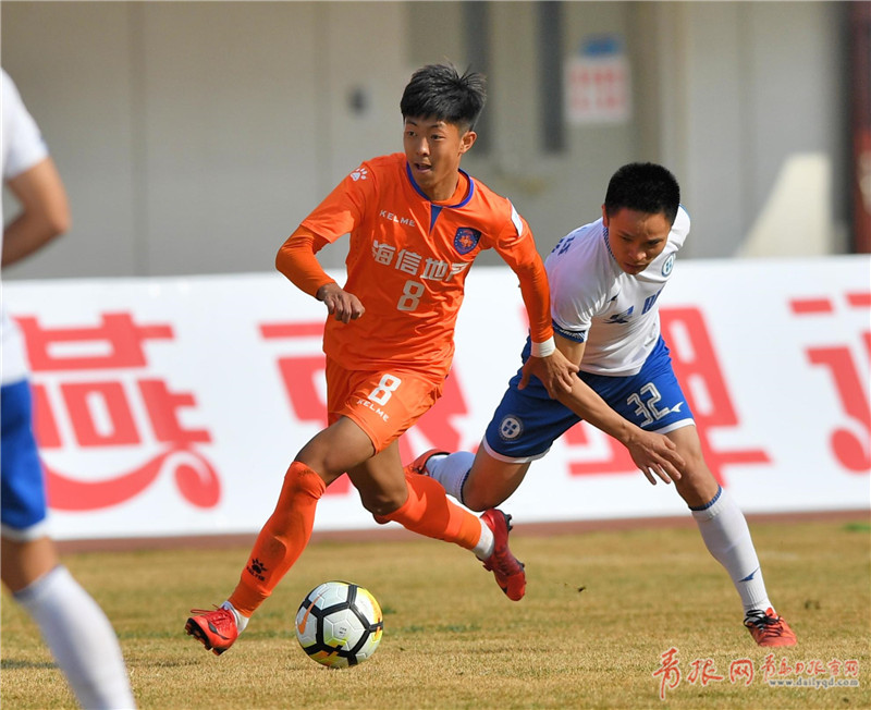 青岛中能主场3比0胜广州 挺进足协杯第三轮