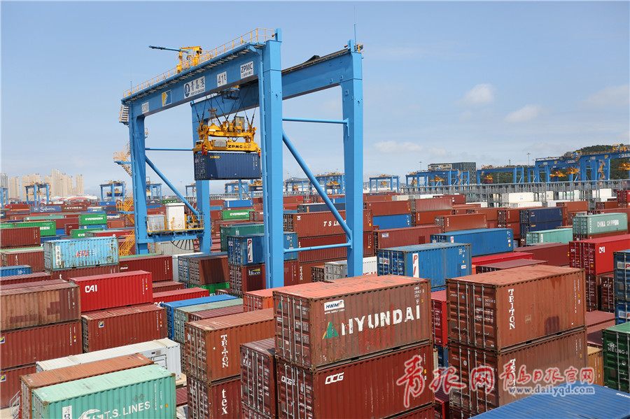 青岛前湾保税港区三期封关正式运营