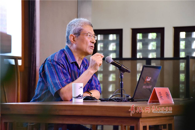 著名学者梁衡即墨古城开讲树梢上的中国