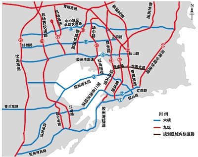 重磅青岛中心城区道路网规划获批